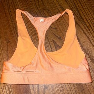 Fabletics Orange Sports Bra